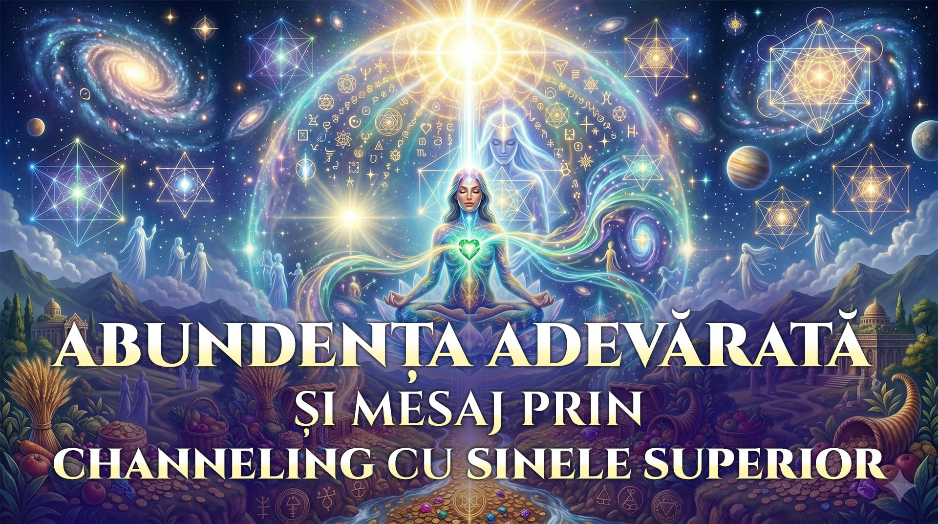 Masih Tahmasby facand channeling cu Safura despre activarea abundentei divine