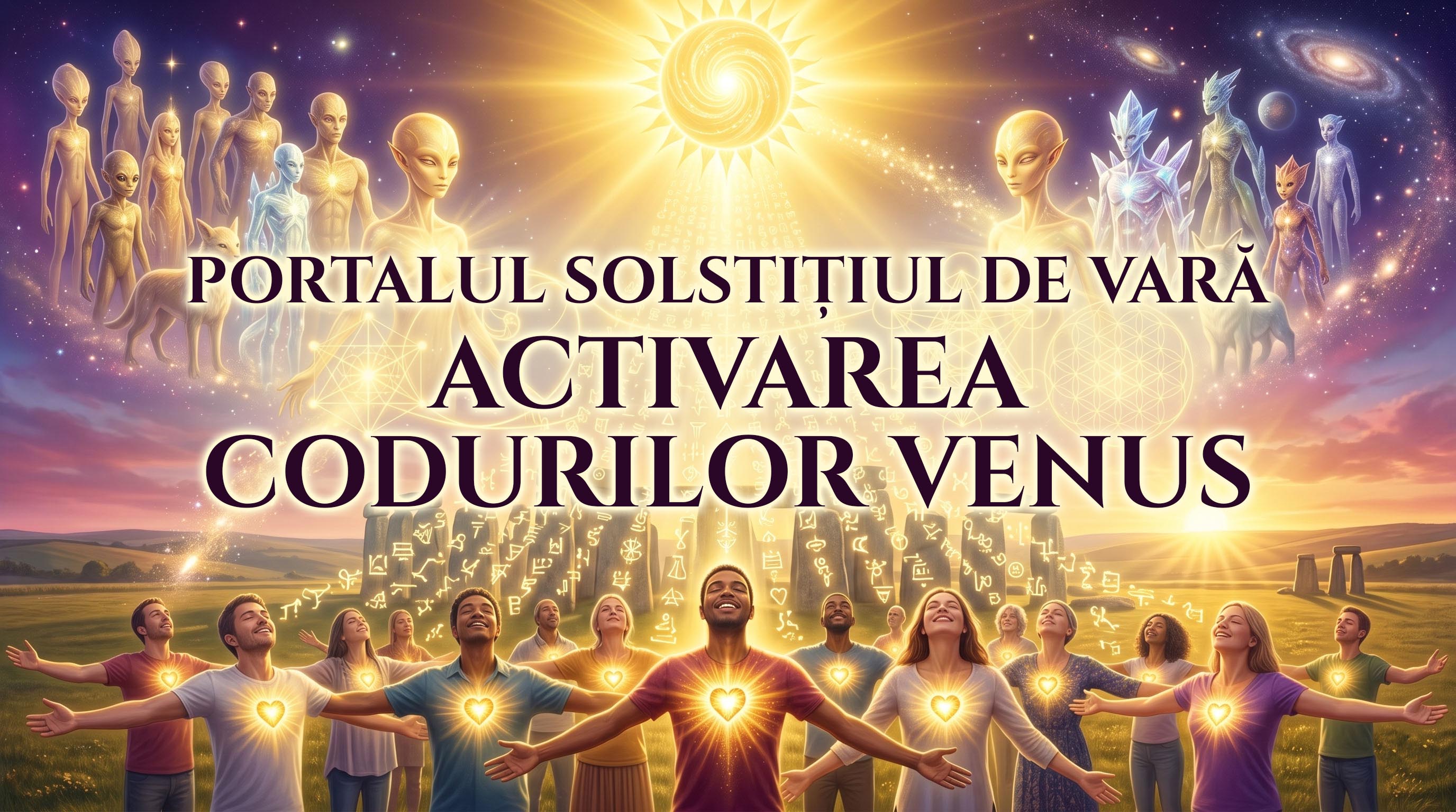 Portalul Solstițiul de Vară 🌞 Activarea Codurilor Venus